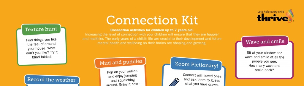 Connection kit for children up to 7 years old